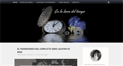 Desktop Screenshot of enlalineadeltiempo.com